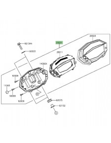 Bloc compteur Kawasaki Z1000 (2014 et +)