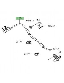 Câble ABS arrière Kawasaki Z1000 (2014-2016) | Réf. 211760774