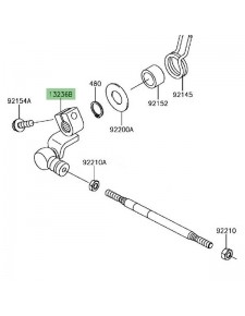 Biellette sélecteur de vitesse Kawasaki Z900 (2017-2024) | Réf. 132360784