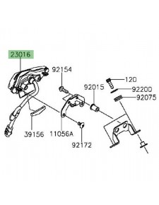 Feux de position Kawasaki Z1000 (2014 et +)