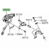 Feux de position Kawasaki Z1000 (2014 et +)