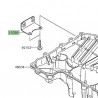 Équerre fixation sabot moteur Kawasaki Z800 (2013-2016)