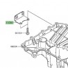 Équerre fixation sabot moteur Kawasaki Z800 (2013-2016)