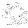 Garde-boue arrière Kawasaki Z1000SX (2011-2016)