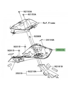 Passage de roue Kawasaki Z1000SX (2011-2013)