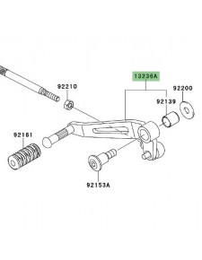 Sélecteur de vitesse Kawasaki Z1000SX (2011-2016) | Réf. 132360730