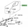 Rétroviseur Kawasaki Z1000SX (2011-2013)