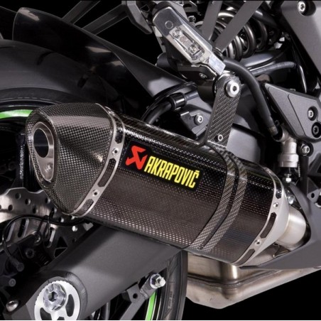 Paire de silencieux Akrapovic carbone Kawasaki Z1000SX (2014-2019) | Réf. 258EXP0073A