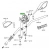 Pontet support compteur Kawasaki Er-6n (2012-2016)