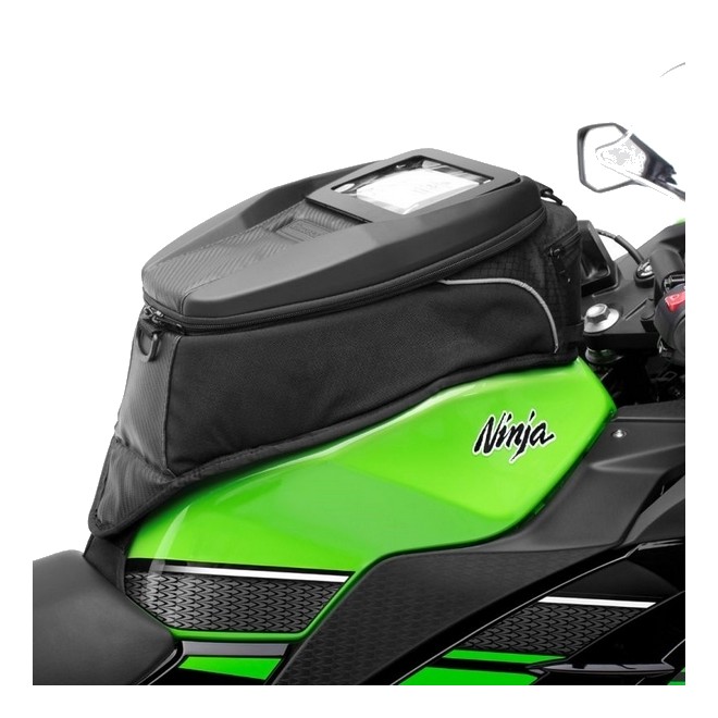 Sacoche de réservoir avec fenêtre (20 litres) Kawasaki Moto Shop 35