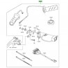 Poignées chauffantes Kawasaki Z1000SX (2014-2016) | Réf. 999940408