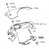 Patte support compteur Kawasaki Z900 (2017-2019)