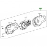Bloc compteur Kawasaki Z1000SX (2014-2016)