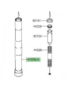 Fourreau de fourche Kawasaki Z1000SX (2014-2016) | Moto Shop 35