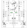 Fourche complète Kawasaki Z1000SX (2014-2016)