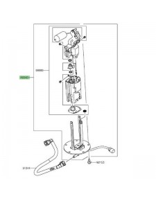 Pompe à essence Kawasaki 490400727