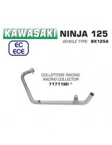 Collecteur racing Arrow Kawasaki Ninja 125 - Z125 (2019-2020)