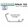 Collecteur racing Arrow Kawasaki Ninja 125 - Z125 (2019-2020)