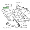 Flanc tête de fourche Kawasaki Z1000SX (2017-2019)