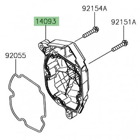 Carter d'allumage d'origine Kawasaki 140930543 | Moto Shop 35