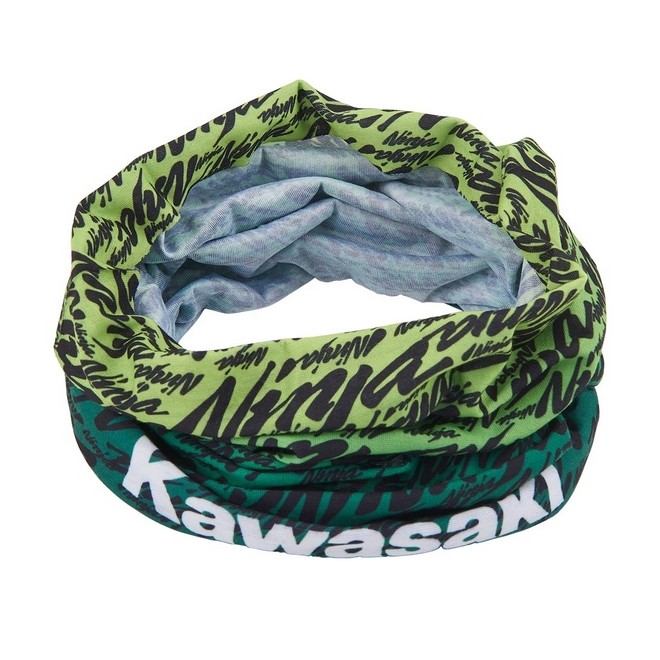 Tour de cou "4 en 1" été/mi-saison Kawasaki Ninja | Réf. 014RGM0004 Tour de cou "4 en 1" été/mi-saison Kawasaki Ninja | Réf. 014RGM0004