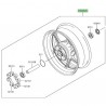 Jante arrière Kawasaki Z1000SX (2017-2019)