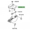 "Centre" coque arrière Kawasaki Er-6f (2006-2008)