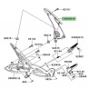 Cache pivot droit Kawasaki Er-6f (2006-2008) | Moto Shop 35