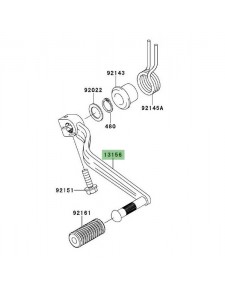 Sélecteur de vitesse Kawasaki Er-6f (2006-2008) | Réf. 131560072