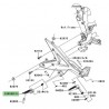 Repose-pieds avant Kawasaki Er-6f (2006-2008)