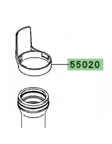 Protection de fourche Kawasaki Er-6f (2006-2008) | Réf. 550201691