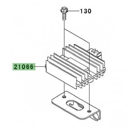 Régulateur de tension Kawasaki 210660705 | Moto Shop 35