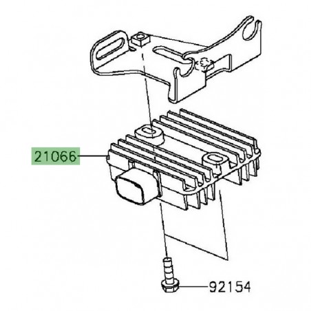 Régulateur Kawasaki Er-6n (202-2016) | Réf. 210660033
