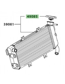 Bouchon de radiateur Kawasaki Er-6f (2006-2016)