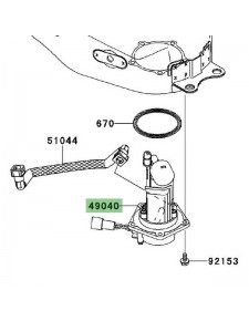 Pompe à essence Kawasaki Er-6f (2006-2011) | Réf. 490400026