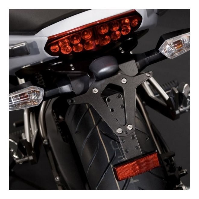 Support de plaque d'immatriculation moto Barracuda spécifique pour Kawasaki  ER6-N (2005-2008) Vente en Ligne 