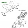 Partie avant garde-boue avant Kawasaki Er-6f (2009-2011)