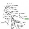 Intérieur de carénage droit Kawasaki Er-6f (2009-2011) | Réf. 550280248