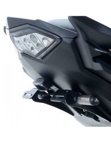 Support de plaque R&G Racing Kawasaki Versys 650 (2015-2023) | Réf. LP0179BK