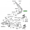 Cache pivot droit Kawasaki Er-6f (2009-2011) | Réf. 140911585