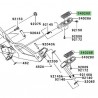 Caoutchouc repose-pieds Kawasaki Er-6f (2009-2016)