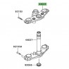 Té de fourche supérieur Kawasaki Er-6f (2009-2011)