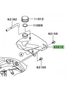 Vase d'expansion Kawasaki Er-6f (2009-2011)