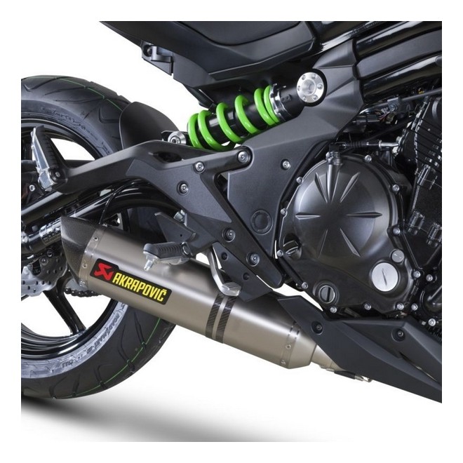 Ligne d'échappement Akrapovic Kawasaki Er-6f (2012-2016) | Réf. 258EXP0074