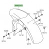 Garde-boue avant Kawasaki Er-6f (2012-2016)
