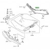 Cache latéral sous selle droit Kawasaki Er-6f (2012-2016) | Réf. 360010565