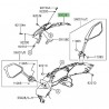 Dessus tête de fourche Kawasaki Er-6f (2012-2016)