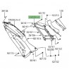 Ouïe flanc de carénage Kawasaki Er-6f (2012-2016)