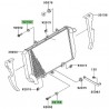 Entretoise radiateur Kawasaki Z1000SX (2011-2019)