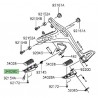 Repose-pieds avant Kawasaki Er-6f (2012-2016)